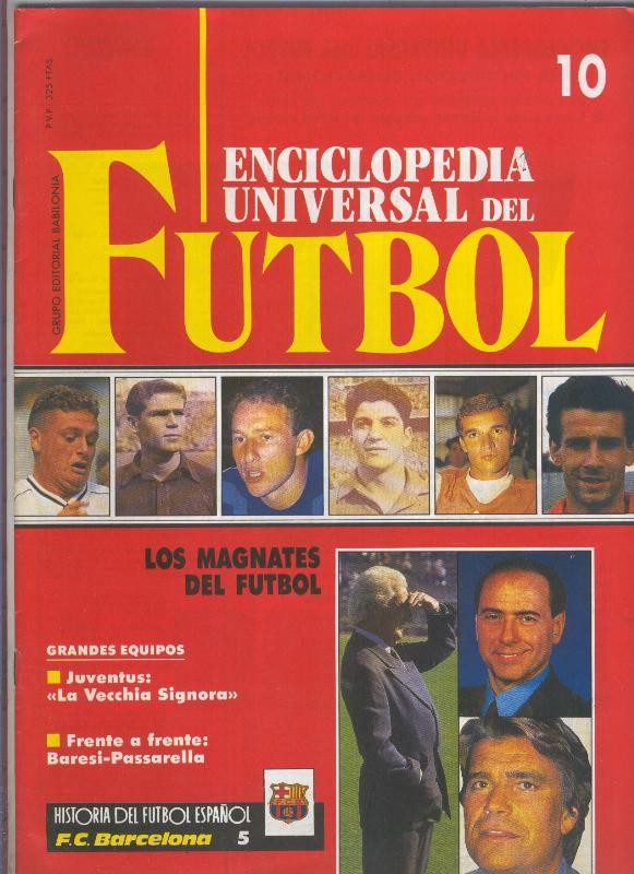 Enciclopedia Universal del Futbol numero 10