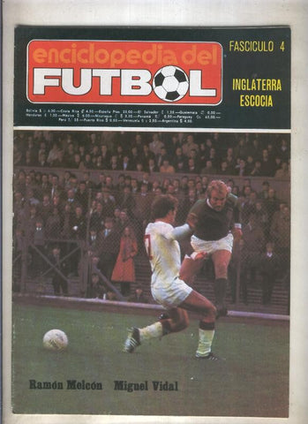 Enciclopedia del Futbol numero 04: Inglaterra-Escocia