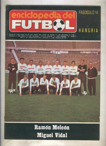 Enciclopedia del Futbol numero 14: Hungria