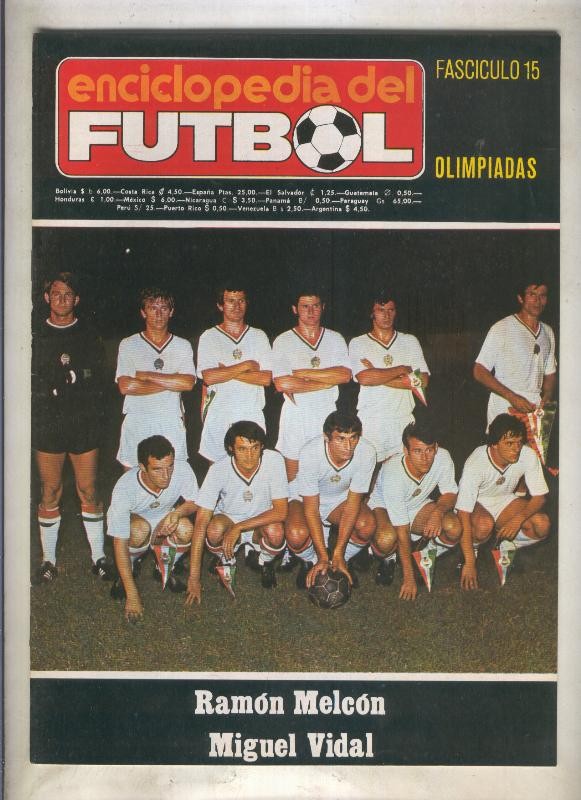 Enciclopedia del Futbol numero 15: Olimpiadas
