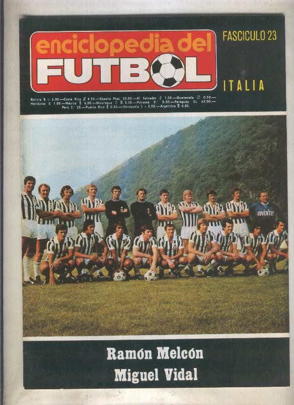 Enciclopedia del Futbol numero 23: Italia
