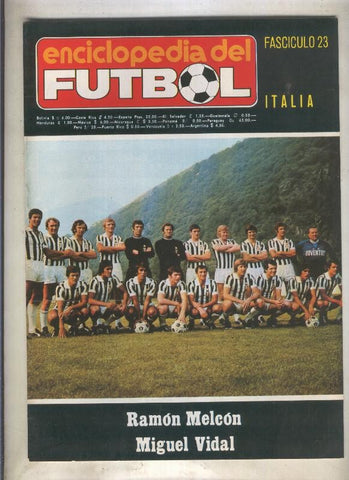 Enciclopedia del Futbol numero 23: Italia