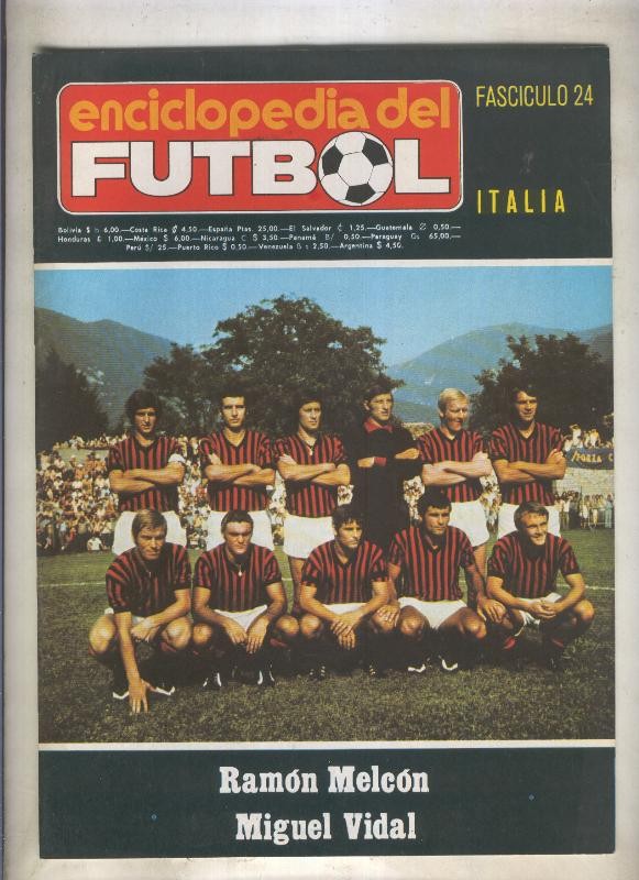 Enciclopedia del Futbol numero 24: Italia