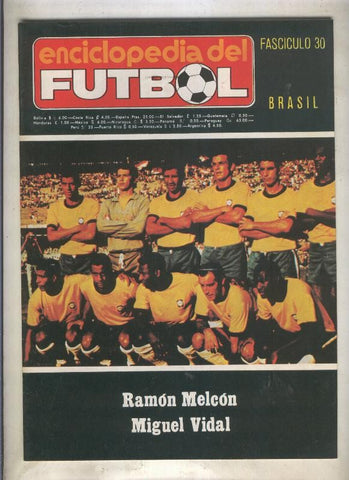 Enciclopedia del Futbol numero 30: Brasil