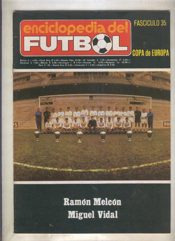 Enciclopedia del Futbol numero 35: Copa de Europa