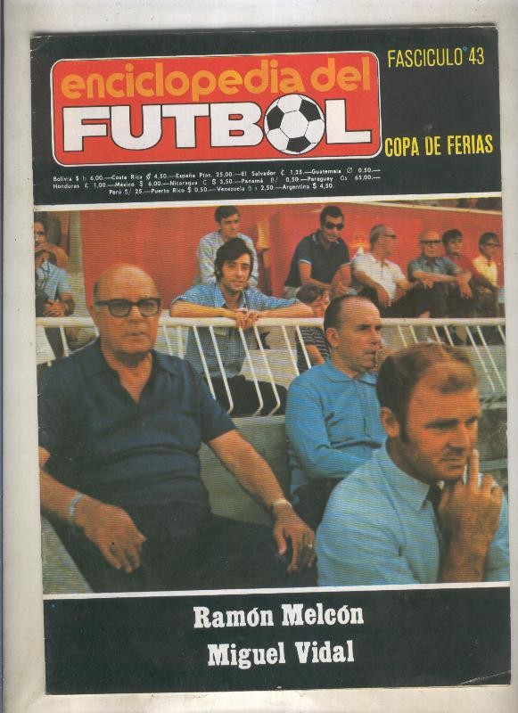 Enciclopedia del Futbol numero 43: Copa de Ferias