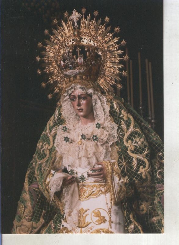 Postal 015127: Virgen La Macarena ?