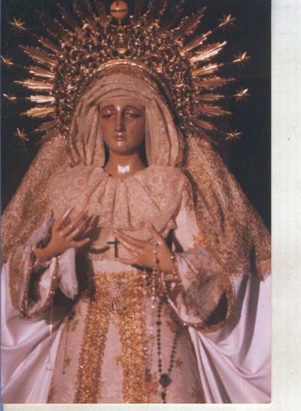Postal 015134: Virgen de la Merced, convento carmelitas descalzas de granada