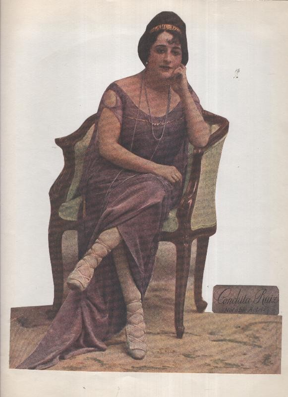 Lamina 14: Conchita Ruiz, notable actriz