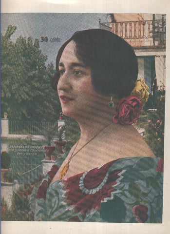 Lamina 16: Esmeralda Oriente, bella y notable cancionista, foto Cortes