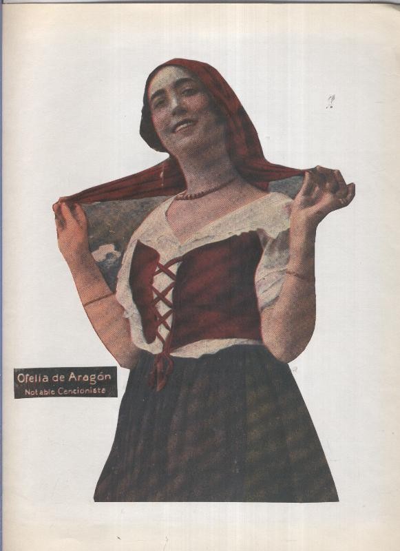 Lamina 22: Ofelia de Aragon, notable cancionista