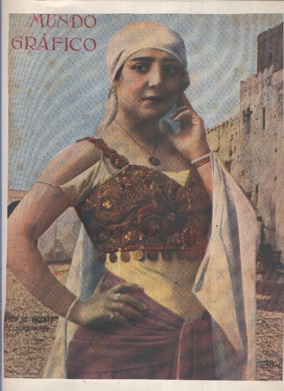 Lamina 31: Carmen de Vicente, bella y notable bailarina