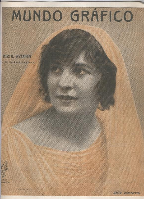 Lamina 24: Miss D.Wyzahem, bella artista inglesa