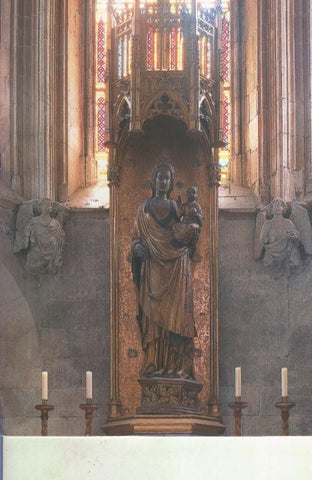 Postal 015158: Virgen la mare de Deu de la Seu, La Seu, Mallorca