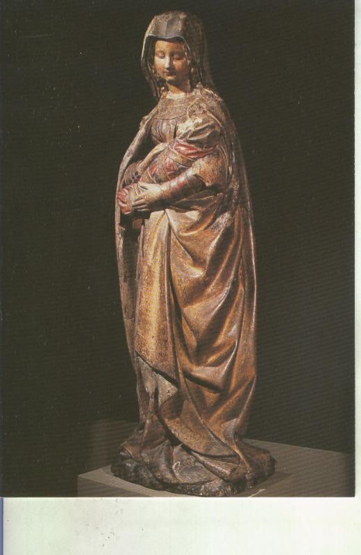 Postal 015160: Virgen de Autun, Francia