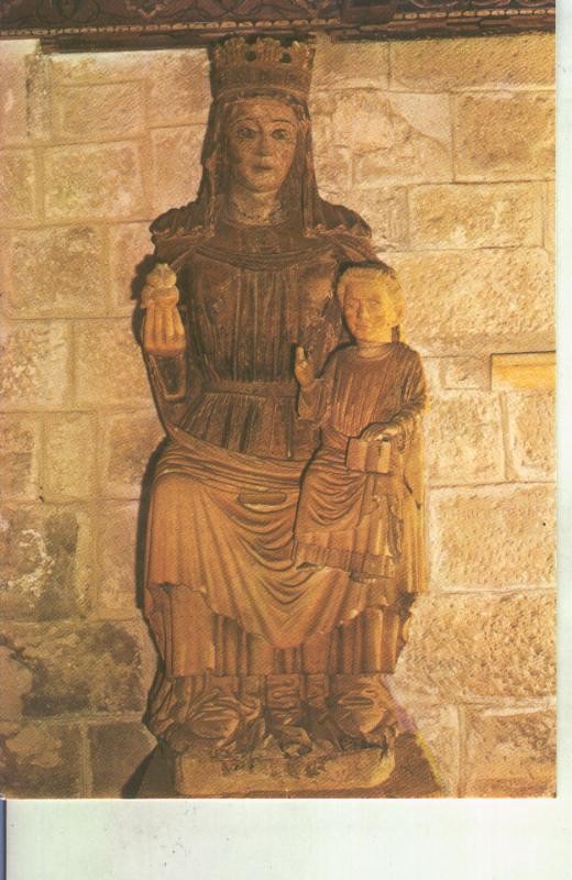 Postal 015172: Virgen de Marzo, monasterio de Silos, Burgos