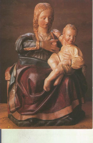 Postal 015185: Virgen de la Leche, Santo Domingo de la Calzada