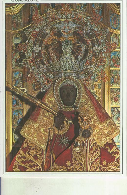 Postal 015189: Virgen de Guadalupe, Caceres