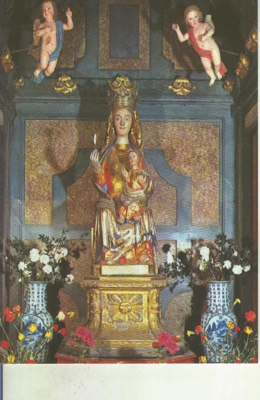 Postal 015196: Virgen Nuestra Señora de la Mayor, patrona de Siguenza, Guadalajara
