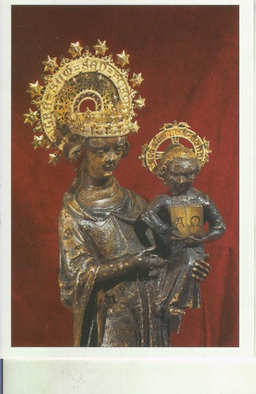 Postal 015198: Virgen La Mare de Deu de lluc, Lluc, Mallorca