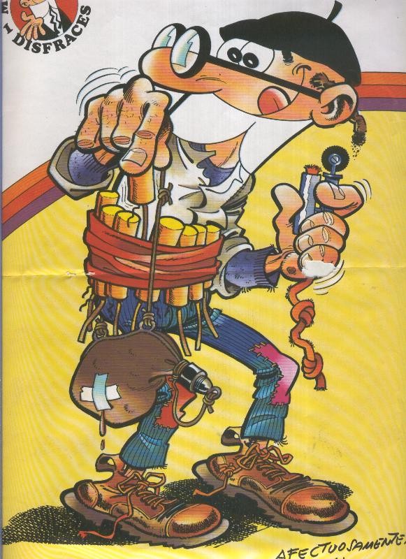 Mortadelo. Mis mejores disfraces Poster numero 01: Paleto (numerado 3 en trasera)