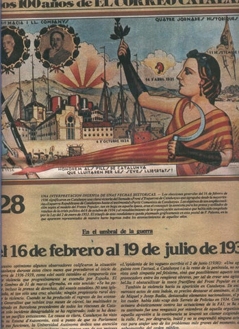 Un siglo de cataluña en los 100 años de El Correo Catalan, fasciculo numero 28
