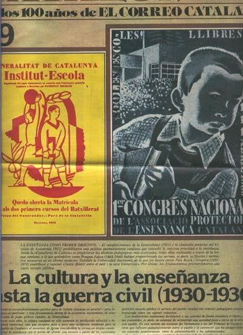 Un siglo de cataluña en los 100 años de El Correo Catalan, fasciculo numero 29