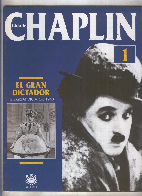 Charlie Chaplin, fasciculo numero 01: El gran dictador