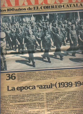 Un siglo de cataluña en los 100 años de El Correo Catalan, fasciculo numero 36