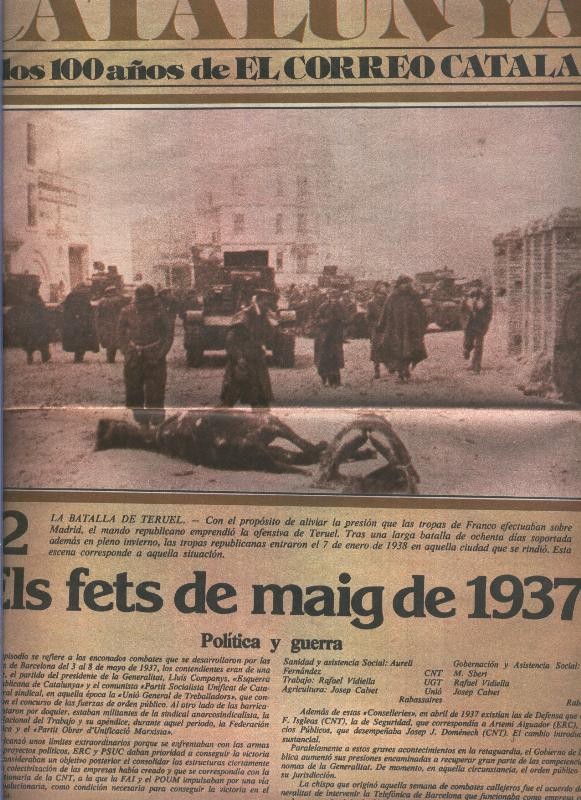 Un siglo de cataluña en los 100 años de El Correo Catalan, fasciculo numero 32