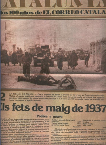 Un siglo de cataluña en los 100 años de El Correo Catalan, fasciculo numero 32