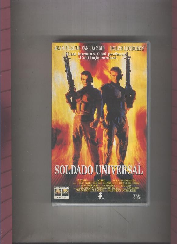 Video VHS: Soldado universal (Van Damme)