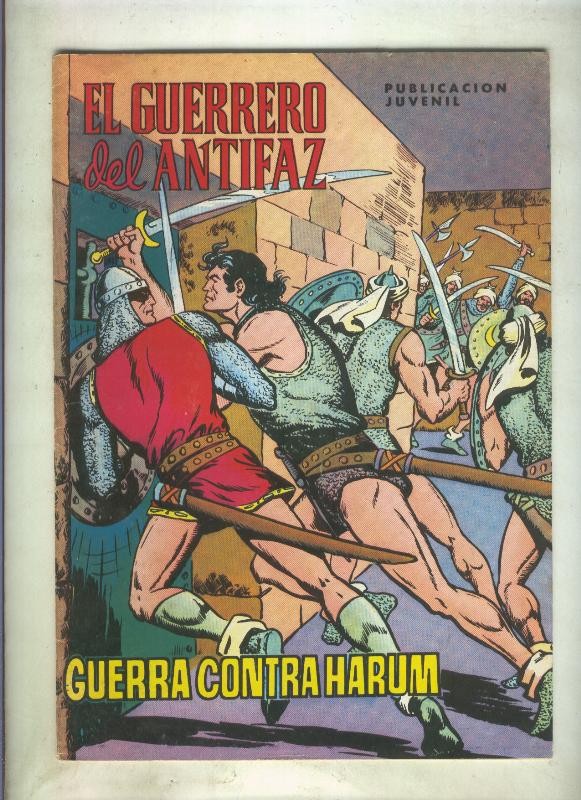 El Guerrero del Antifaz color numero 016: Guerra contra Harum (numerado 2 en trasera)