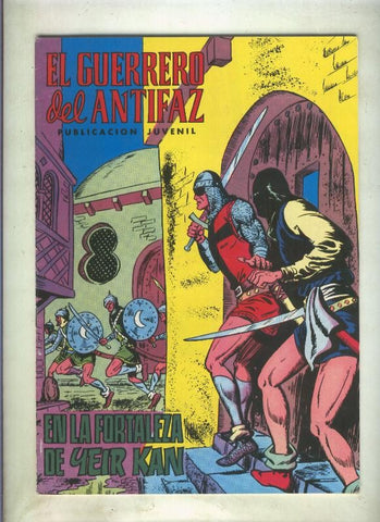 El Guerrero del Antifaz color numero 037: En la fortaleza de Yeir Kan