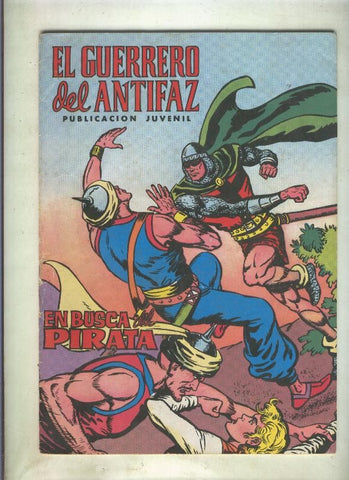 El Guerrero del Antifaz color numero 041: En busca del pirata (numerado 2 en trasera)