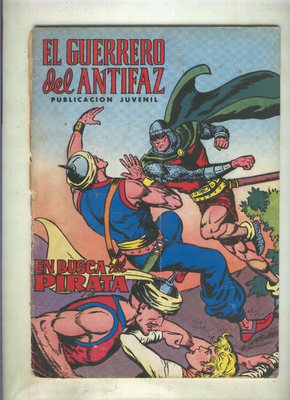 El Guerrero del Antifaz color numero 041: En busca del pirata (numerado 3 en trasera)