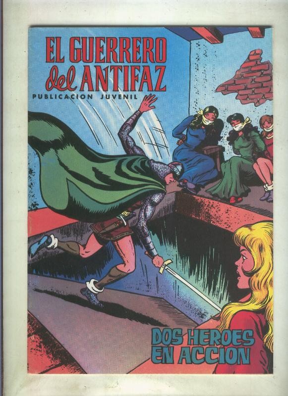 El Guerrero del Antifaz color numero 043: Dos heroes en accion