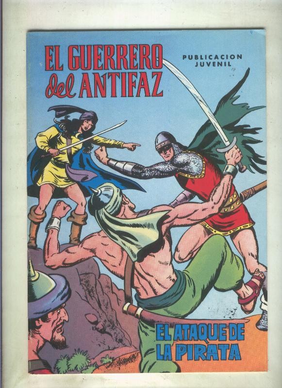 El Guerrero del Antifaz color numero 047: El ataque de la pirata (numerado 1 en trasera)