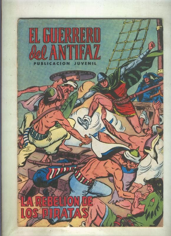 El Guerrero del Antifaz color numero 049: La rebelion de los piratas (numerado 2 en trasera)