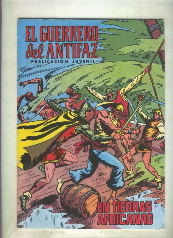 El Guerrero del Antifaz color numero 057: En tierras africanas (numerado 2 en trasera)