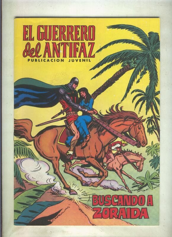 El Guerrero del Antifaz color numero 061: Buscando a Zoraida (numerado 1 en trasera)