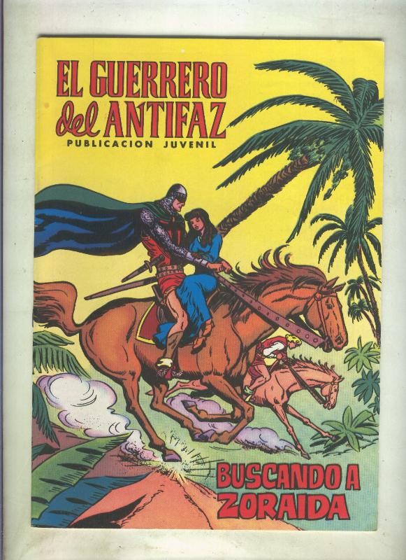 El Guerrero del Antifaz color numero 061: Buscando a Zoraida (numerado 2 en trasera)