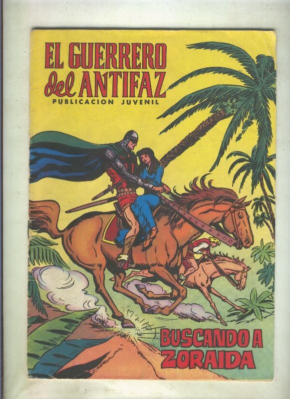 El Guerrero del Antifaz color numero 061: Buscando a Zoraida (numerado 3 en trasera)