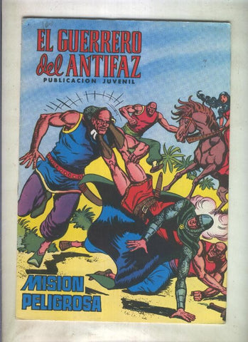 El Guerrero del Antifaz color numero 062: Mision peligrosa (numerado 2 en trasera)