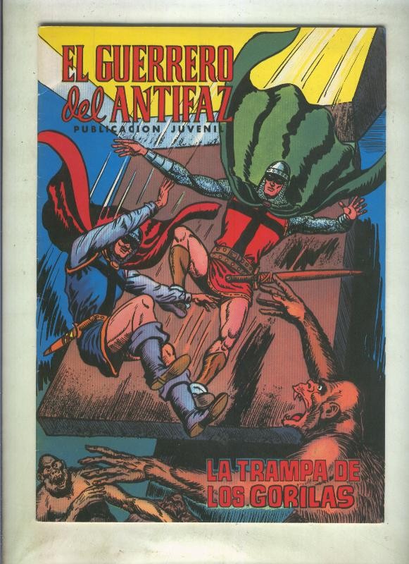 El Guerrero del Antifaz color numero 066: La trampa de los gorilas (numerado 1 en trasera)