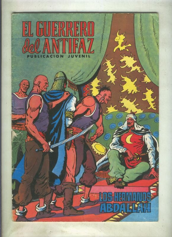 El Guerrero del Antifaz color numero 067: Los hermanos abdallah (numerado 3 en trasera)