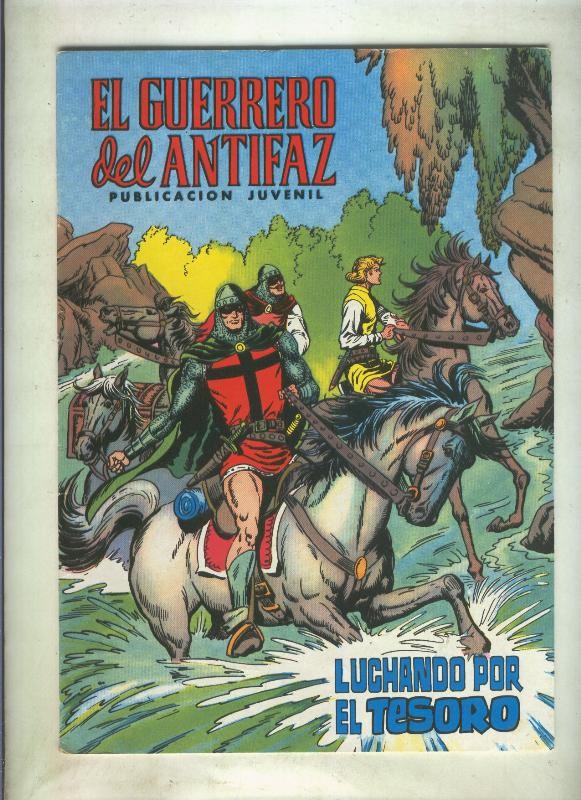 El Guerrero del Antifaz color numero 070: Luchando por el tesoro (numerado 1 en trasera)