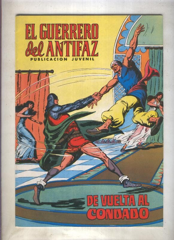 El Guerrero del Antifaz color numero 079: De vuelta al condado (numerado 2 en trasera)