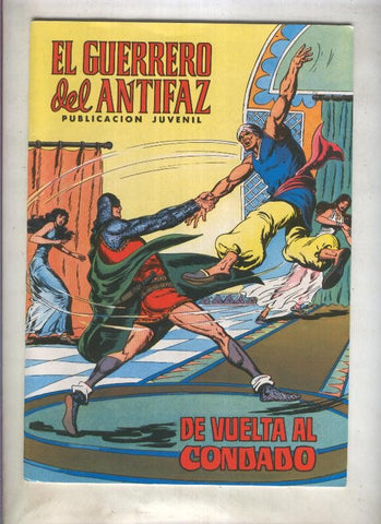 El Guerrero del Antifaz color numero 079: De vuelta al condado (numerado 3 en trasera)