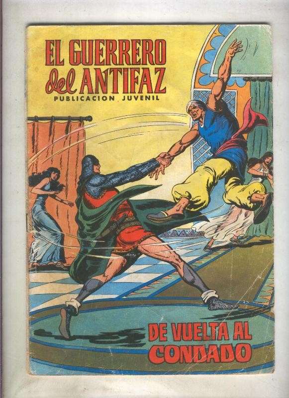 El Guerrero del Antifaz color numero 079: De vuelta al condado (numerado 5 en trasera)